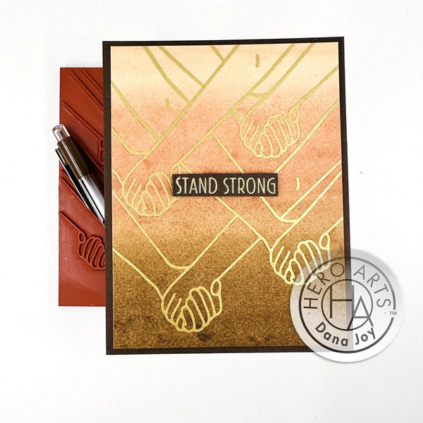 Holding Together Cling Stamp