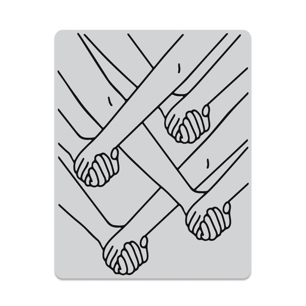 Holding Together Cling Stamp