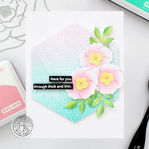 Rough Dot Bold Prints Cling Stamp