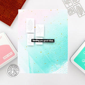 Rough Dot Bold Prints Cling Stamp