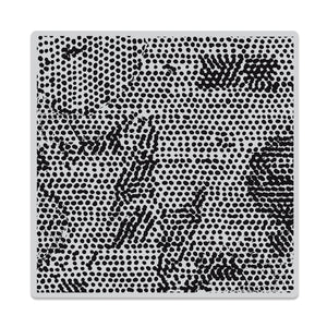 Rough Dot Bold Prints Cling Stamp