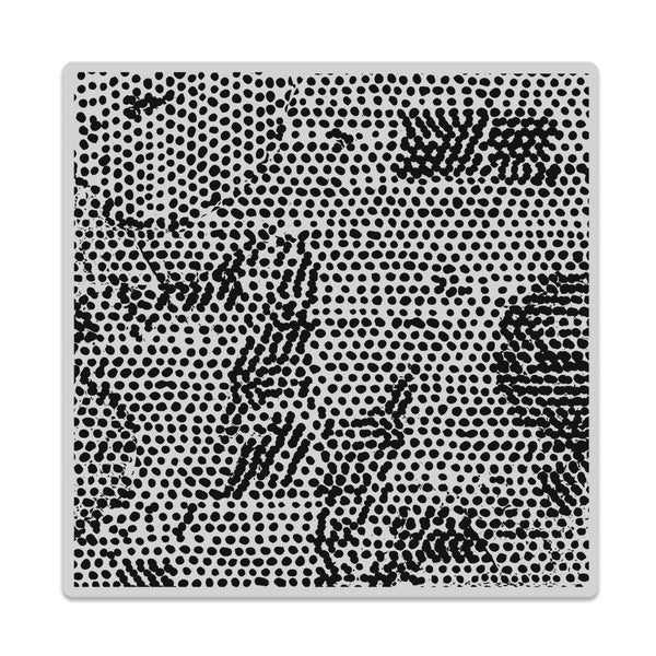 Rough Dot Bold Prints Cling Stamp