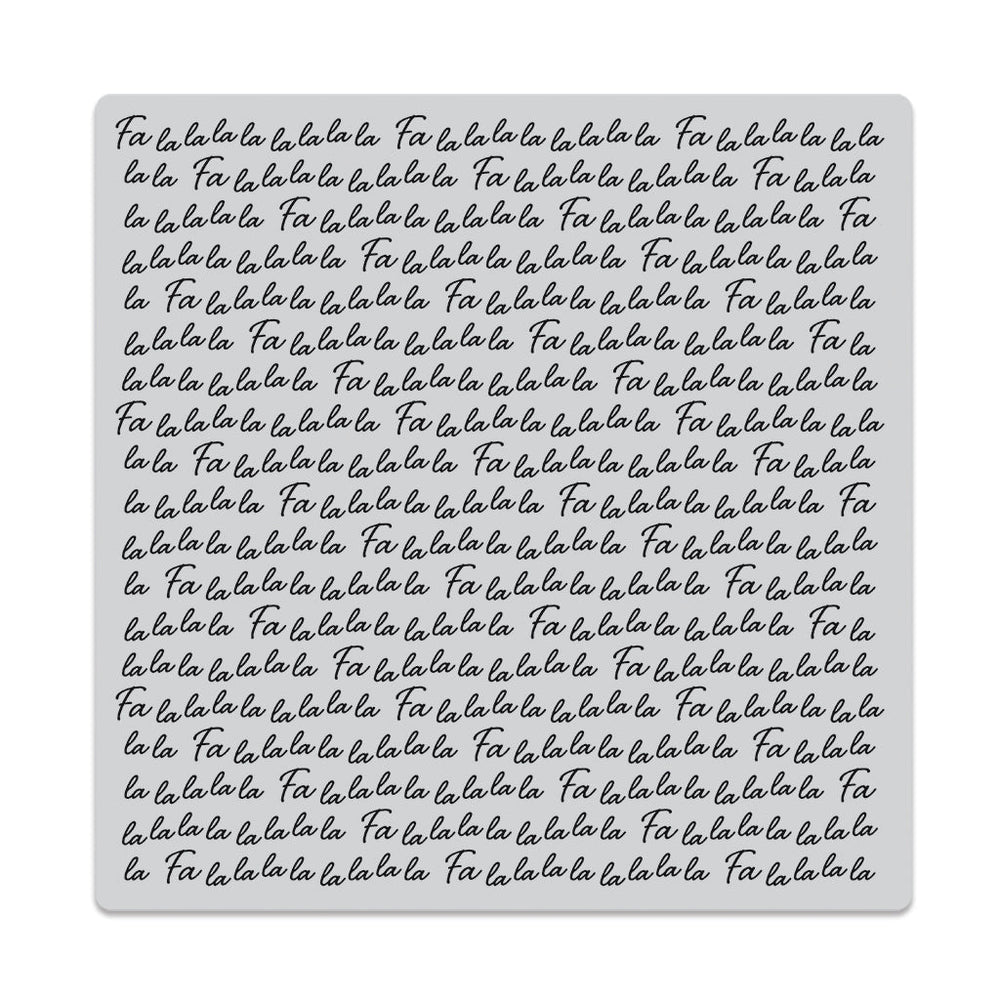 Falala Bold Prints Cling Stamp