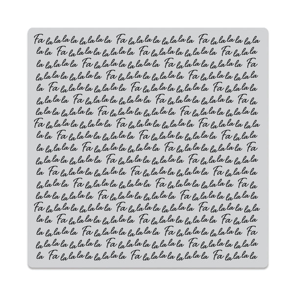 Falala Bold Prints Cling Stamp