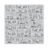 Park Background Bold Prints Cling Stamp
