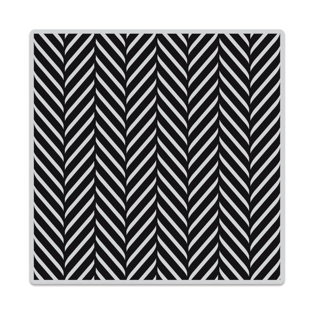 Abstract Feather Bold Prints Cling Stamp
