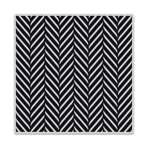 Abstract Feather Bold Prints Cling Stamp