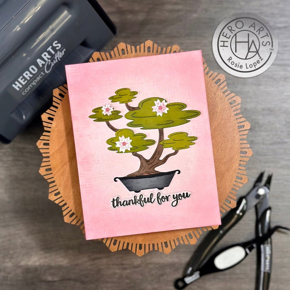 Origami Paper Bold Prints Cling Stamp