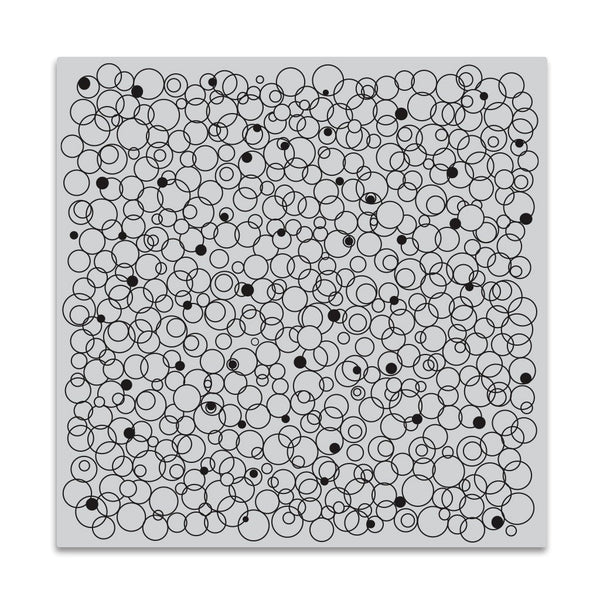 Bubble Celebration Bold Prints Cling Stamp