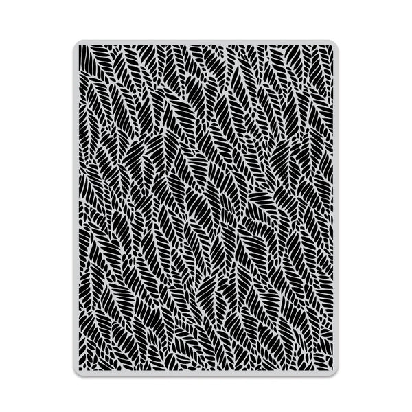 Leafy Background Cling Stamp