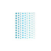 Translucent Aquas Hero Hues Enamel Dots