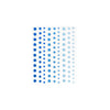 Translucent Blues Hero Hues Enamel Dots