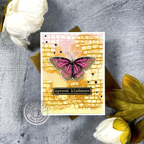 Color Layering Monarch Butterfly Clear Stamp Set