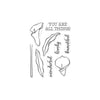 Hero Florals Arum Lily Clear Stamp Set