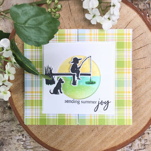 Lake Time Fun Clear Stamp Set