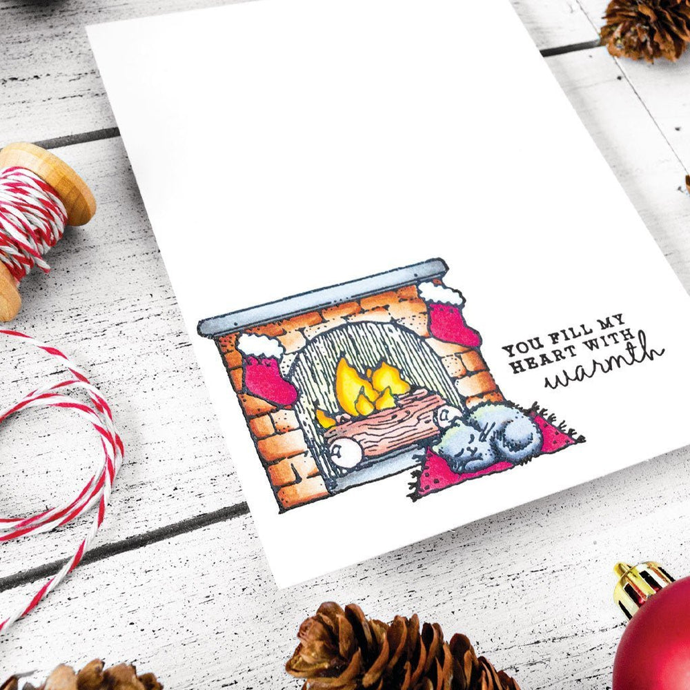 From the Vault Home Scene Clear Stamp Set