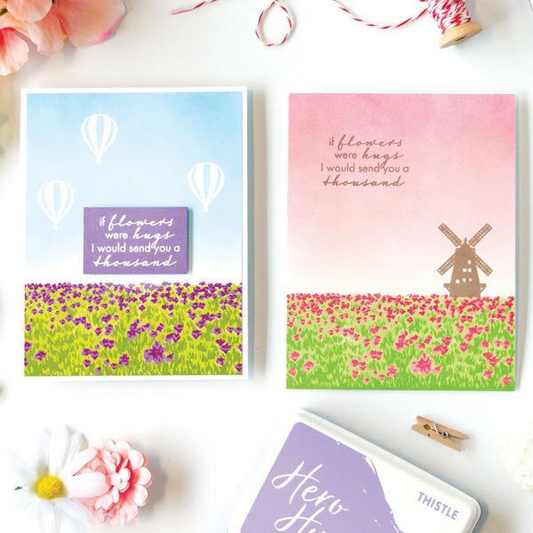 Tulip Field HeroScape Clear Stamp Set