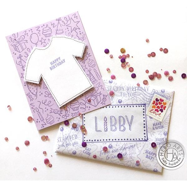 Wish Big Peek-A-Boo Party Clear Stamp Set