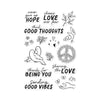 Good Vibes Clear Stamp Set