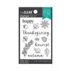 Autumn Messages Clear Stamp Set