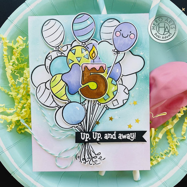 Bunch of Balloons Clear Stamp Set