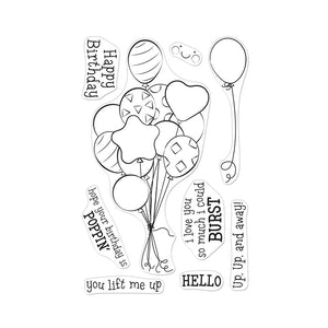 Bunch of Balloons Clear Stamp Set