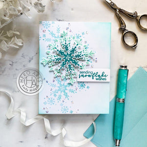 Color Layering Snowflake Clear Stamp Set