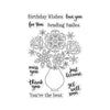 Flowers in Vase Clear Stamp Set