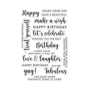 Let's Celebrate Clear Stamp Set