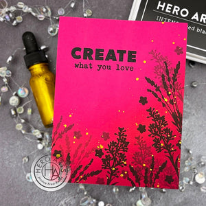 Art Journal Messages Clear Stamp Set