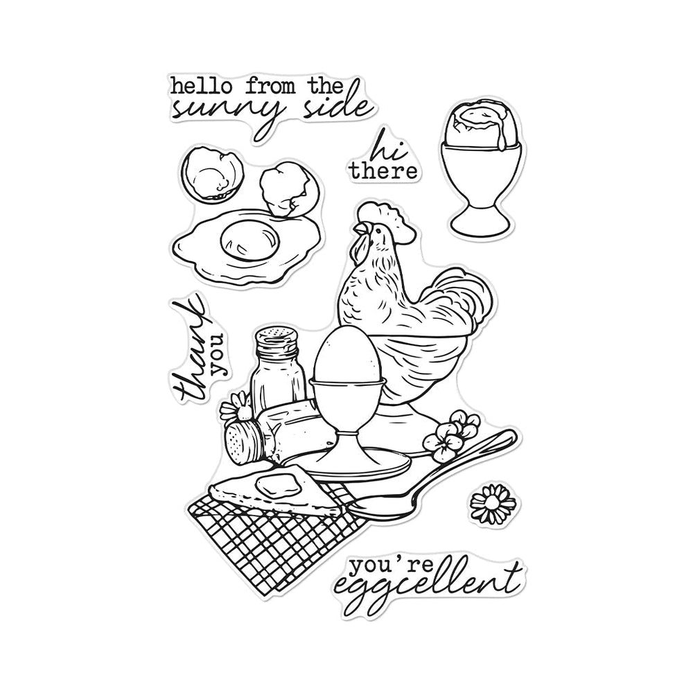 Eggcellent Clear Stamp Set