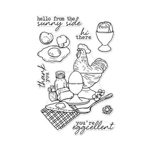 Eggcellent Clear Stamp Set