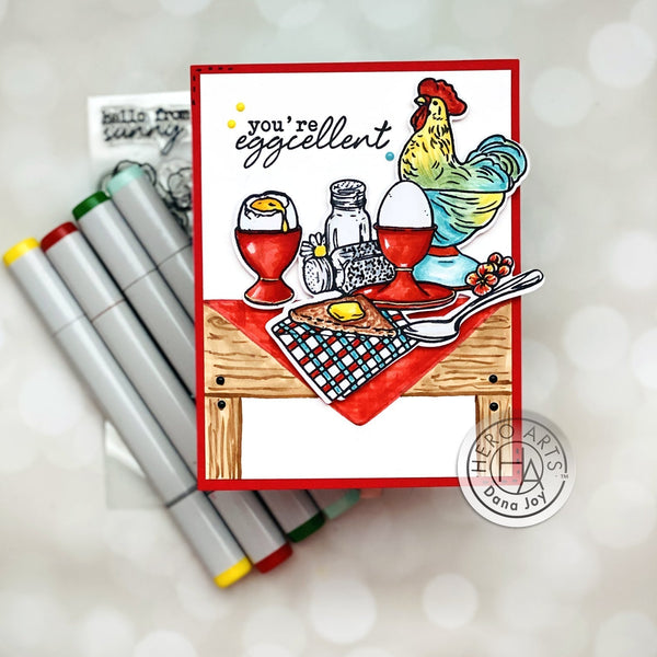 Eggcellent Clear Stamp Set