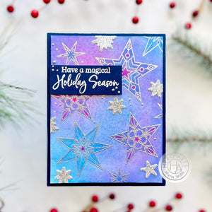 Holiday Sparkles Clear Stamp Set