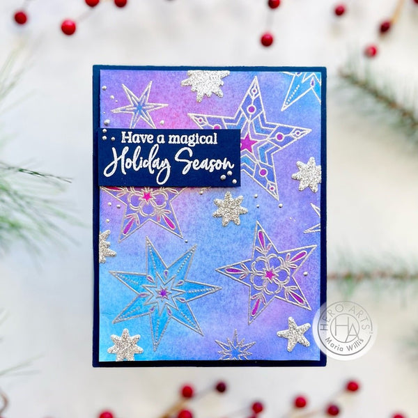Holiday Sparkles Clear Stamp Set