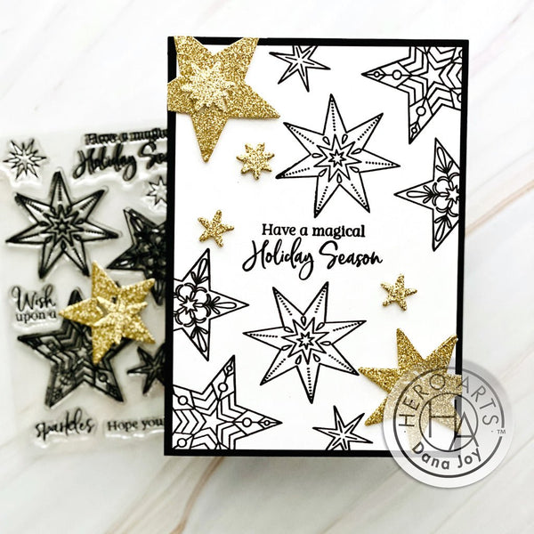 Holiday Sparkles Clear Stamp Set