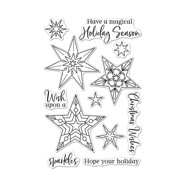 Holiday Sparkles Clear Stamp Set