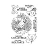 Holiday Cardinal Clear Stamp Set