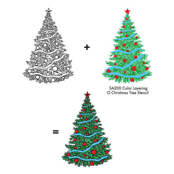 O Christmas Tree Clear Stamp Set