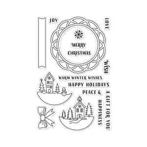 Winter Wishes Clear Stamp Set