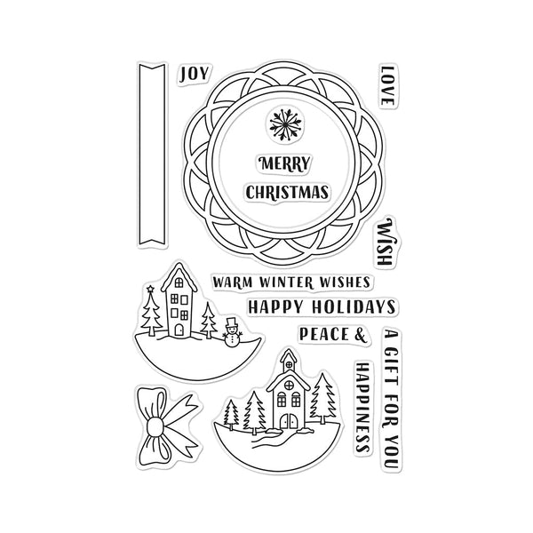 Winter Wishes Clear Stamp Set