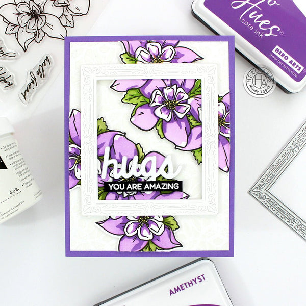 Wild Columbine Clear Stamp Set