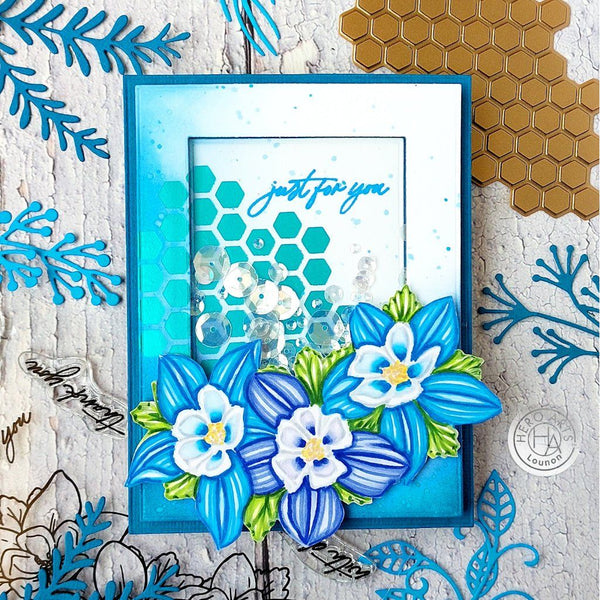 Wild Columbine Clear Stamp Set