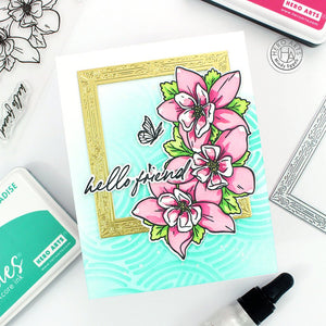 Wild Columbine Clear Stamp Set