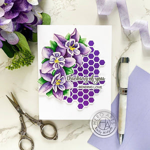 Wild Columbine Clear Stamp Set