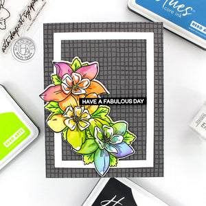 Wild Columbine Clear Stamp Set