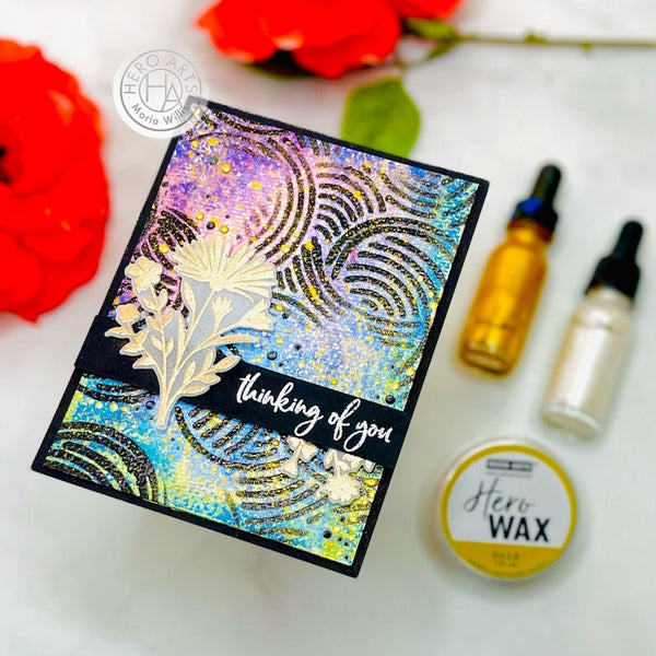 Floral Imprints Clear Stamp Set