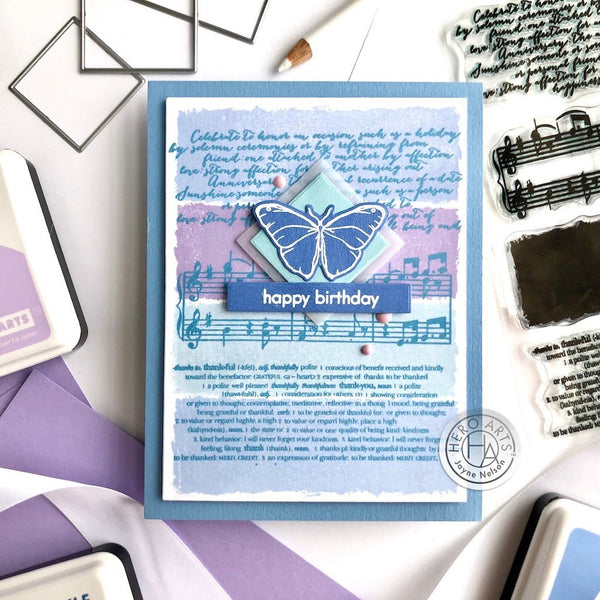 Beautiful Butterflies Clear Stamp Set