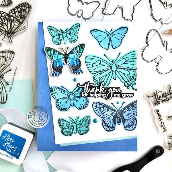 Beautiful Butterflies Clear Stamp Set