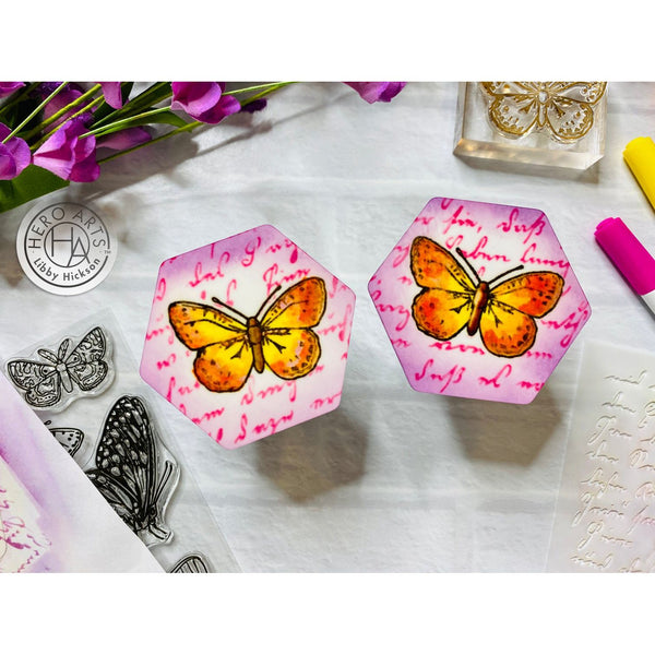 Beautiful Butterflies Clear Stamp Set